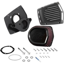 PartzBiz HD DS10102290 - K&N RK-3955 Black Street Metal Intake Air Filter Kit HD M8 Touring Softail 17-Up Harley-Davidson FLH FLT Milwaukee-Eight Touring Models electra road glide street king tour 1010-2290402396 PartzBiz HD DS10102290 - K&N RK-3955 Black Street Metal Intake Air Filter Kit HD M8 Touring Softail 17-Up Harley-Davidson FLH FLT Milwaukee-Eight Touring Models electra road glide street king tour 1010-2290402396