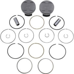 PartzBiz HD DS09105726 - KB Performance KB542LCA.020 Super-Duty +0.020" Piston Kit Harley M8 117" 2017-Up