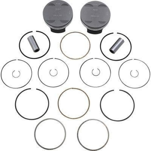 PartzBiz HD: 4413895-KB Performance KB542LCA.030 Super-Duty +0.030" Piston Kit Harley M8 117" 2017-Up