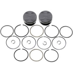 PartzBiz HD DS09105728 - KB Performance KB542LCA.040 Super-Duty +0.040" Piston Kit Harley M8 117" 2017-Up