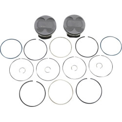 PartzBiz HD DS09106177 - KB Performance Piston Kit 124" Standard Harley 107" Milwaukee Eight M8 17-Up