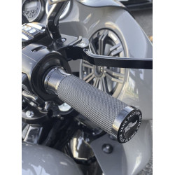 PartzBiz HD WP563-03010 - Kens Factory KFG-01 ปลอกแฮนด์ Next Level Type 1 Harley TBW Touring & Softail