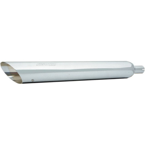 PartzBiz HD: 4413877-Kerker Chrome 4" 45 Degree Slash Cut Slip On Mufflers Exhaust Harley Touring FLH | 128-78130