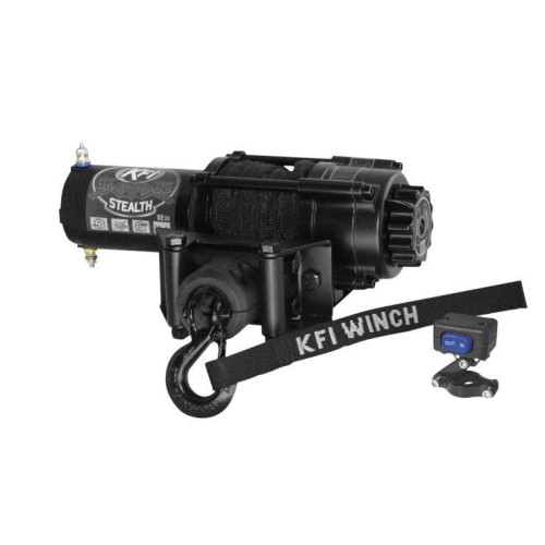 PartzBiz HD: 4413844-KFI SE35 สีดำ 3500lbs Stealth Series เครื่องกว้านอลูมิเนียม W/รีโมท ATV UTV Off-Road JEEP 573806 PartzBiz HD: 4413844-KFI SE35 สีดำ 3500lbs Stealth Series เครื่องกว้านอลูมิเนียม W/รีโมท ATV UTV Off-Road JEEP 573806