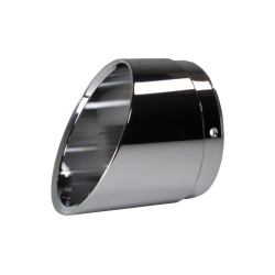 PartzBiz HD DS18611537 - Khrome Werks 200719P 4.5” Chrome Edge End Cap Replacement HP Plus Muffler Tip | 200719P PartzBiz HD DS18611537 - Khrome Werks 200719P 4.5” Chrome Edge End Cap Replacement HP Plus Muffler Tip | 200719P