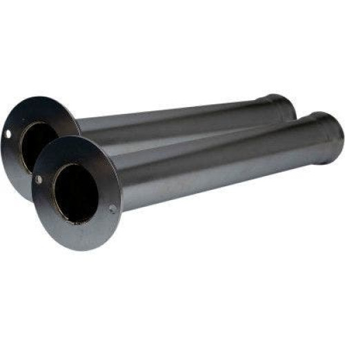 PartzBiz HD: 4413826-Khrome Werks Chrome Slash Cut Tips 4.5” HP Plus Slip Mufflers Harley M8 FLH 2017 | ท่อไอเสีย 202695