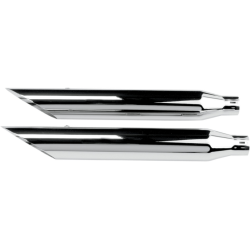 PartzBiz HD DS18010148 - Khrome Werks 3 ” HP-Plus Chrome Slash Cut Slip บนท่อไอเสีย Harley FXS FLSTC 07-17 | 202350 PartzBiz HD DS18010148 - Khrome Werks 3 ” HP-Plus Chrome Slash Cut Slip บนท่อไอเสีย Harley FXS FLSTC 07-17 | 202350