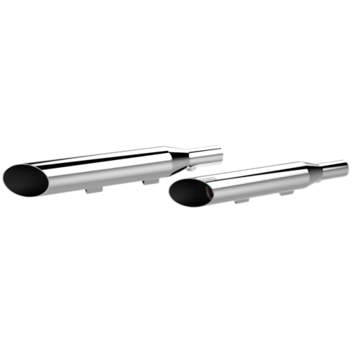 PartzBiz HD: 4413841-Khrome Werks 3 ” HP-Plus Chrome Slash Cut Slip บนท่อไอเสีย Harley Sportster 04-13 | 202390