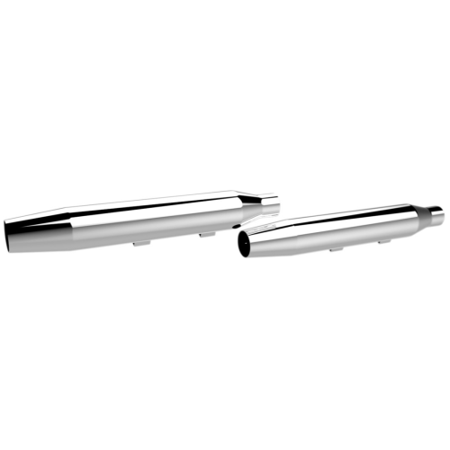 PartzBiz HD: 4413804-Khrome Werks 3" HP-Plus Chrome Tapered Slip on Mufflers Harley Sportster 14-20 | 202495