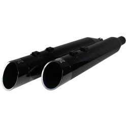 PartzBiz HD DS18011482 - Khrome Werks 4.5" HP Plus Slip-On Muffler Edge Tip Black Obsidian Harley FLH 17-Up | 202645 PartzBiz HD DS18011482 - Khrome Werks 4.5" HP Plus Slip-On Muffler Edge Tip Black Obsidian Harley FLH 17-Up | 202645