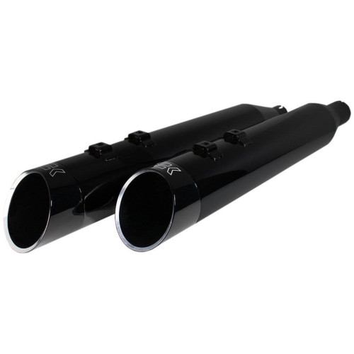 PartzBiz HD: 4413808-Khrome Werks 4.5" HP Plus Slip-On Muffler Edge Tip Black Obsidian Harley FLH 17-Up | 202645 PartzBiz HD: 4413808-Khrome Werks 4.5" HP Plus Slip-On Muffler Edge Tip Black Obsidian Harley FLH 17-Up | 202645