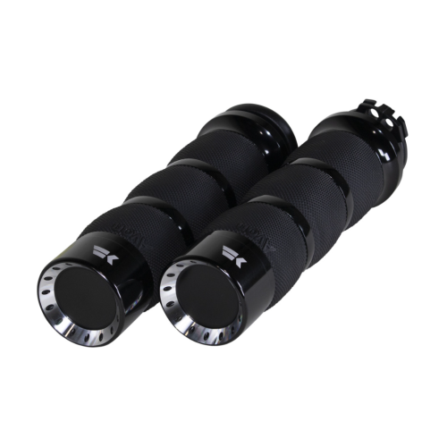 PartzBiz HD: 4413813-Khrome Werks 500230 Air Cushion Turbine Handlebar Grips Harley Cable Throttle PartzBiz HD: 4413813-Khrome Werks 500230 Air Cushion Turbine Handlebar Grips Harley Cable Throttle