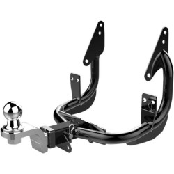 PartzBiz HD DS39020079 - Khrome Werks 720650 Receiver Trailer Hitch Hitches Harley 86-08 FLH/T