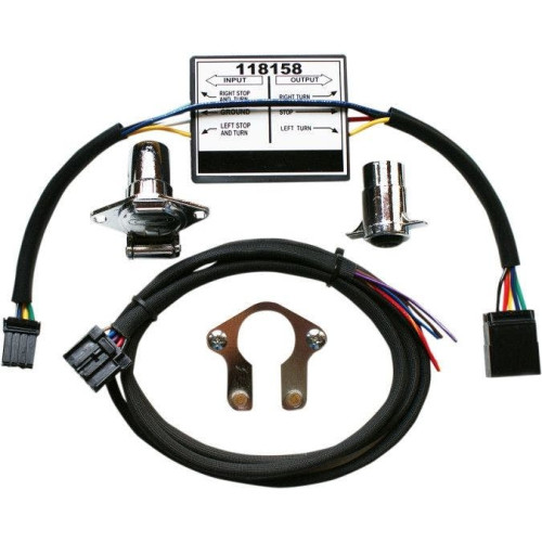 PartzBiz HD: 4413817-Khrome Werks 5 Pin Connector w/ Harness for '09-up Harley FL | 720585 PartzBiz HD: 4413817-Khrome Werks 5 Pin Connector w/ Harness for '09-up Harley FL | 720585