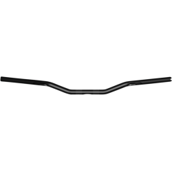 PartzBiz HD DS06015662 - Khrome Werks Black Street-X 1 ” แฮนด์โค้งต่ำ 300905