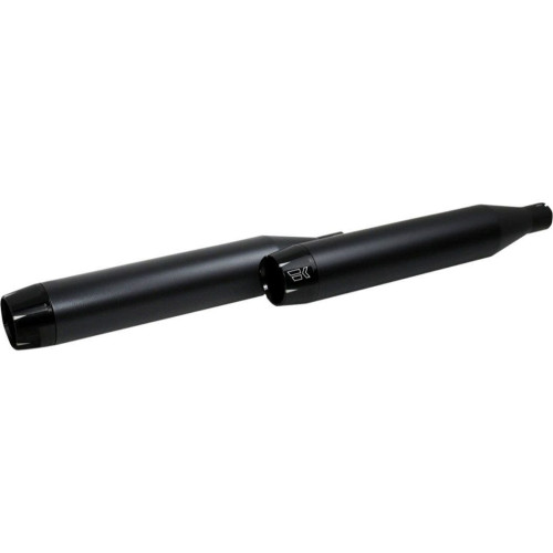 PartzBiz HD: 4413752-Khrome Werks Black 3.5" Softail Slip-On Muffler Harley Milwaukee 8 FL 18-20 | 202620