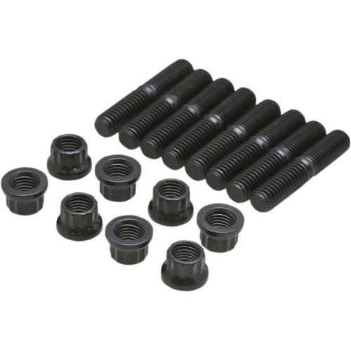PartzBiz HD: 4413702-Kibblewhite 20-21045 Steel Rocker Arm Shaft Stud & Nut Kit Harley M8 17-Up