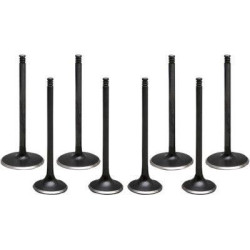 PartzBiz HD DS09263221 - Kibblewhite 20-23300 Black Diamond Stainless Steel Valve Kit Harley M8 2017-Up
