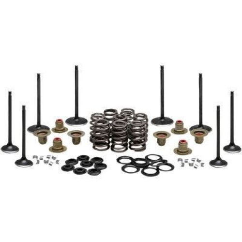 PartzBiz HD: 4413676-Kibblewhite 20-23350 Black Diamond Stainless Steel Valve Kit Harley M8 2017-Up