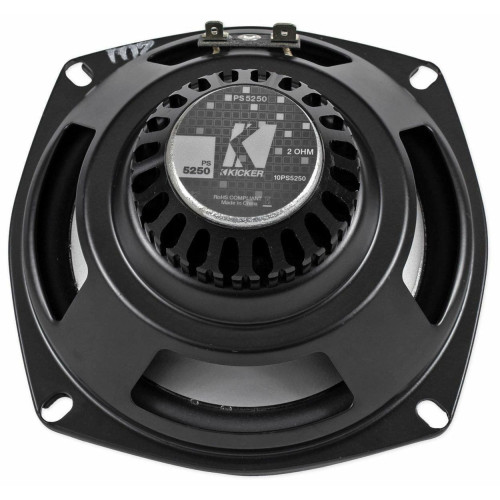 PartzBiz HD: 4413678-Kicker 10PS5250 5.25" Coaxial Motorcycle Fairing Speakers Waterproof 2Ohm 50W sound system speakers audio radio stereo upgrade harley davidson motorcycle bagger touring atv 4 wheeler handle bars PartzBiz HD: 4413678-Kicker 10PS5250 5.25" Coaxial Motorcycle Fairing Speakers Waterproof 2Ohm 50W sound system speakers audio radio stereo upgrade harley davidson motorcycle bagger touring atv 4 wheeler handle bars
