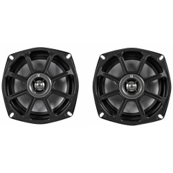 PartzBiz HD DS44050576 - Kicker 10PS52504 5.25" Coaxial Motorcycle Fairing Speakers Waterproof 4Ohm 50W sound system speakers audio radio stereo upgrade harley davidson motorcycle bagger touring atv 4 wheeler handle bars
