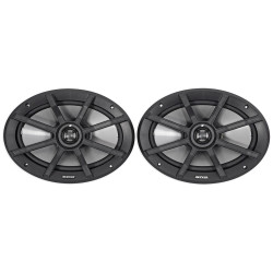 PartzBiz HD DS44050578 - Kicker 40PS692 6x9" Coaxial Motorcycle Fairing Speakers Waterproof 2Ohm 90W sound system speakers audio radio stereo upgrade harley davidson motorcycle bagger touring atv 4 wheeler handle bars