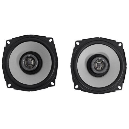 PartzBiz HD: 4413686-Kicker 42PSC652 6.5" Coaxial Motorcycle Fairing Speakers Waterproof 2Ohm 60W sound system speakers audio radio stereo upgrade harley davidson motorcycle bagger touring atv 4 wheeler handle bars