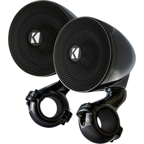 PartzBiz HD: 4413667-Kicker Black Mini Speakers 2 โอห์ม Bar Mount Universal 47PSMB32