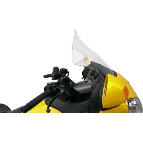 PartzBiz HD: 4413652-Klock Werks 14" 18" Flare Clear Windshield Non Vented Honda GL1800 01-17 gold wing touring cruiser screen wing comfort best for upgrade