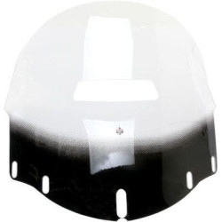 PartzBiz HD DS23120255 - Klock Werks 16" 20" Flare Clear Windshield Vented Honda GL1800 01-17 2312-0255 23120255 KW05-04-0261 gold wing touring cruiser screen wing comfort best for upgrade