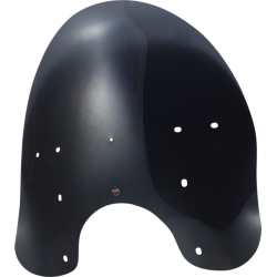 PartzBiz HD DS23100711 - Klock Werks 17.5" Flare Billboard Windshield Dark Smoke Harley Softail 86-17