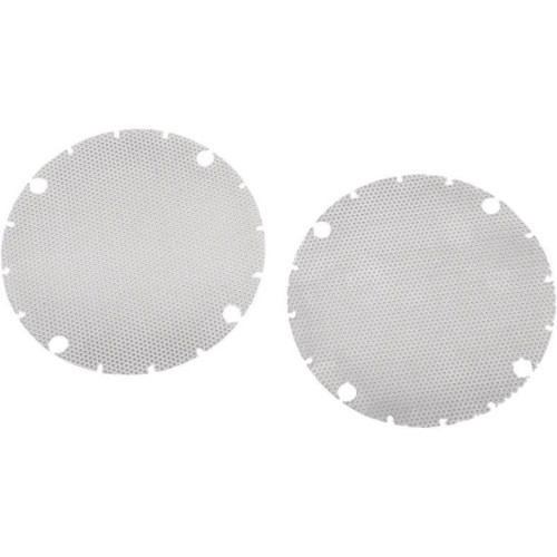 PartzBiz HD: 4413594-Klock Werks 4405-0151 Raw Mesh Rear Speaker Pod Grills สำหรับ Harley FLH/T 99-13