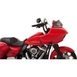 PartzBiz HD DS23100671 - Klock Werks 6" Black Super Low Sport Flare Windshield Harley Road Glide 15-23 KW05-01-0403