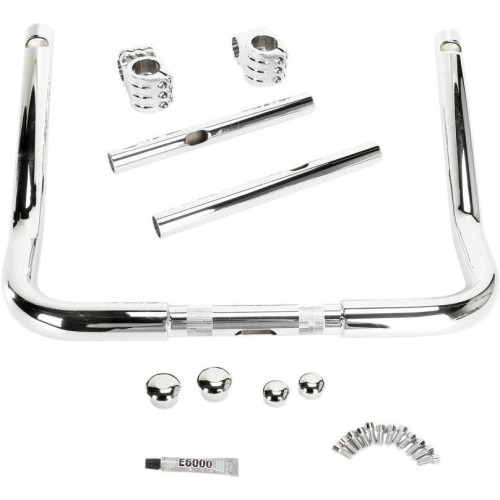 PartzBiz HD: 4413555-Klock Werks Chrome / Chrome 14 ” Klip Hanger แฮนด์ Ape Hangers 08-18 FLH/X PartzBiz HD: 4413555-Klock Werks Chrome / Chrome 14 ” Klip Hanger แฮนด์ Ape Hangers 08-18 FLH/X