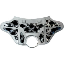 PartzBiz HD DS05211491 - ชุดเบาะแฟริ่งควบคุมเสียงอะคูสติก Klock Werks Dynamat Harley 86-13 Batwing | KW05-01-0411