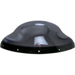 PartzBiz HD DS23120226 - Klock Werks Flare 9" Dark Smoke Windshield Kawasaki Vulcan Vaquero Voyager KW05050024DKSM