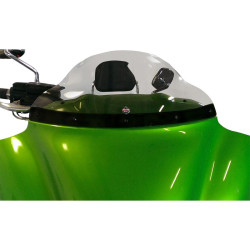 PartzBiz HD DS23120225 - Klock Werks Flare 9" Tint Windshield Kawasaki Vulcan Vaquero Voyager KW05050023TINT