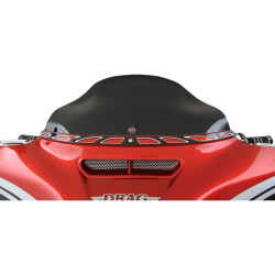PartzBiz HD DS23100475 - Klock Werks FLARE Black 6.5 Batwing Windshield for Harley FLH/X Models 14-23 | KW050102002014
