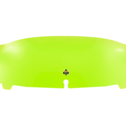 PartzBiz HD DS23100741 - Klock Werks Ice Kolor Green 6.5" Flare Windshield for Harley FLH Batwing 14-22 | KWW-01-0646