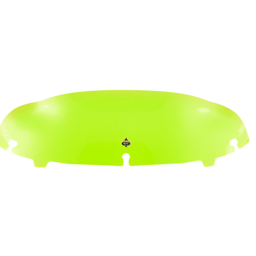 PartzBiz HD: 4413487-Klock Werks Ice Kolor Green 6.5 ” กระจกบังลมสำหรับ Harley FLH Batwing 96-13 | KWW-01-0641