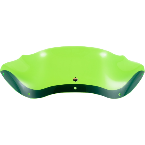 PartzBiz HD: 4413489-Klock Werks Ice Kolor Green 8 ” Flare Windshield สำหรับ Harley FLTR Road Glide 98-13 | KWW-01-0626