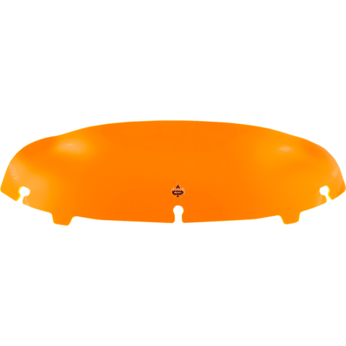 PartzBiz HD: 4413491-Klock Werks Ice Kolor Orange 4 ” Flare Windshield สำหรับ Harley FLH Batwing 14-22 | KWW-01-0648