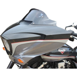 PartzBiz HD DS23120388 - Klock Werks KW05-01-0431 Windshield Flare Windshield Dark Smoke Victory 13-17 2312-0388 23120388 touring cruiser screen wing สบายที่สุดสำหรับ