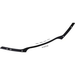 PartzBiz HD DS23500509 - Klock Werks Flare Series Black Relief Windshield Trim for Harley Batwing 14-16 | KW05-01-0367