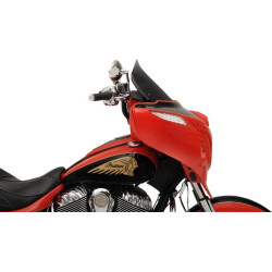 PartzBiz HD DS23120481 - Klock Werks Short 14 ” Dark Smoke Flare Windshield Chieftain & Roadmaster 14-19 KW05-01-0497-DS 2312-0481 23120481