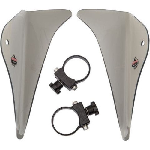 PartzBiz HD: 4413370-Klock Werks UTV Dark Smoke Flare ปีก Universal Polaris Fit KW05-010426-DS