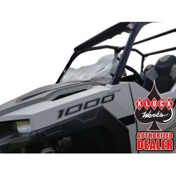 PartzBiz HD DS23170412 - Klock Werks UTV Tint Flare กระจก 16-19 Polaris General KW05-01-0483-T 2317-0412 23170412