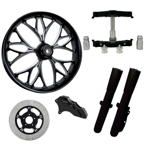 PartzBiz HD: 4413330-Kore Eclipse 23" Wheel Tire Single Side w/ Raked Triple Trees Lowers & Sliders | KORE-SNGL-ECL-KIT-23PCKG PartzBiz HD: 4413330-Kore Eclipse 23" Wheel Tire Single Side w/ Raked Triple Trees Lowers & Sliders | KORE-SNGL-ECL-KIT-23PCKG