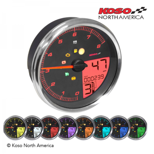 PartzBiz HD: 4413338-KOSO BA072000 HD-05 Chrome Speedometer/TACHOMETER 14-19 Harley Dyna Softail Road Kingรถจักรยานยนต์จักรยานChopperอัพเกรดอุปกรณ์เสริมที่กำหนดเองไฟวัดความเร็วRPMแก๊สLED 482390 PartzBiz HD: 4413338-KOSO BA072000 HD-05 Chrome Speedometer/TACHOMETER 14-19 Harley Dyna Softail Road Kingรถจักรยานยนต์จักรยานChopperอัพเกรดอุปกรณ์เสริมที่กำหนดเองไฟวัดความเร็วRPMแก๊สLED 482390