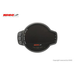 PartzBiz HD DS22120832 - Koso BA078100 MS-01 Meter Universal Digital Speedometer Gauge w/ Multi ฟังก์ชั่น